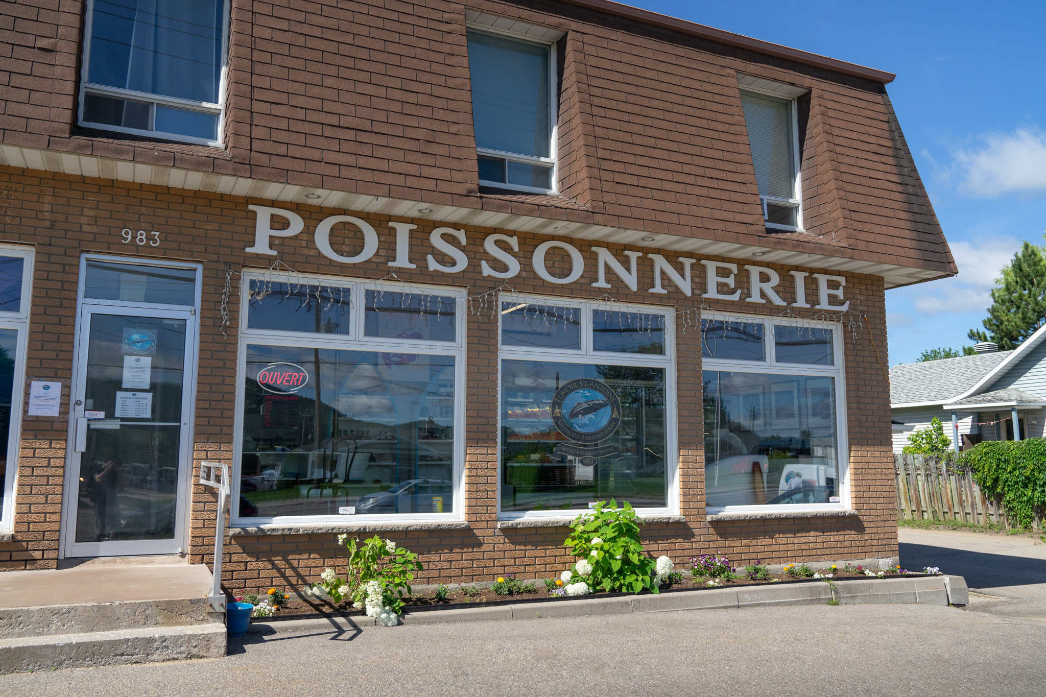 Fumoir St-Antoine Charlevoix Baie Saint Paul poissonnerie